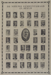 31883 Portretten van de burgemeester, dr. J.P. Fockema Andreae, en de 38 nieuwgekozen raadsleden in 1931.